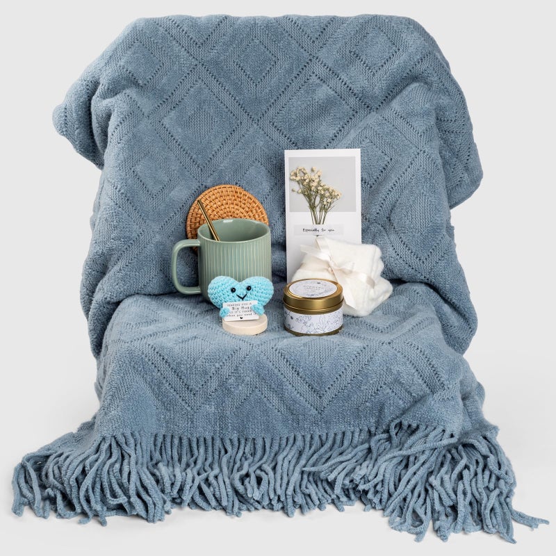 Anforsun Self Care Gifts Get Well Soon Gift Baskets for Women, Christmas Birthday Gifts for Women Care Package, Unique Sympathy Gift Baskets Spa Thinking of You Gifts Set for Mom Best Friend Sister Wife Her - Image 3